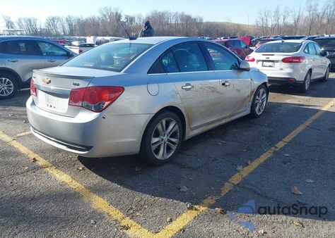 2012 Chevrolet Cruze Ltz from USA, damaged, VIN 1G1PH5SC2C7144326